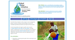 Desktop Screenshot of globalwaterinitiative.org